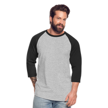 Load image into Gallery viewer, Baseball T-Shirt - heather gray/black